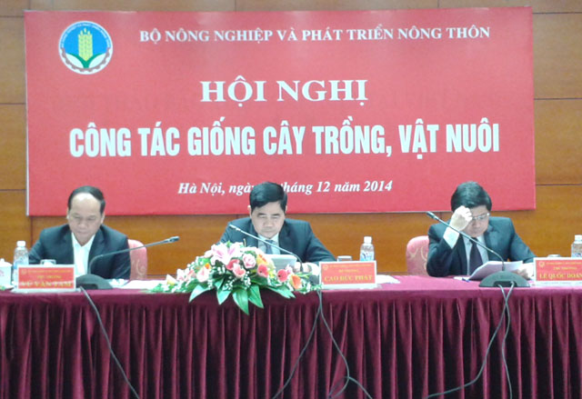Cần thay đổi công tác quản lý sản xuất giống cây trồng, vật nuôi