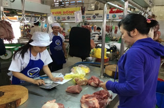 Tăng thêm ba điểm bán heo VietGAP