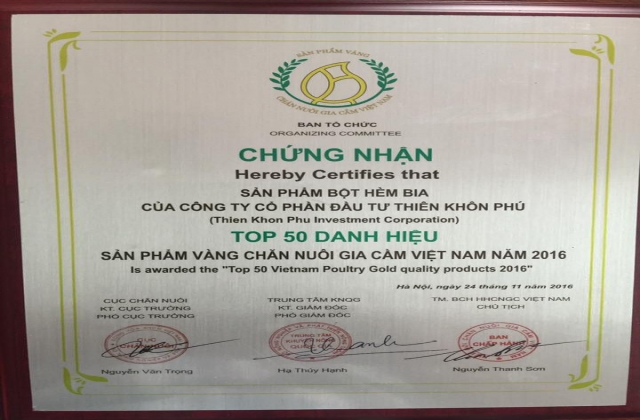 bã hèm bia của Thiên Khôn Phú Nhận giải thưởng