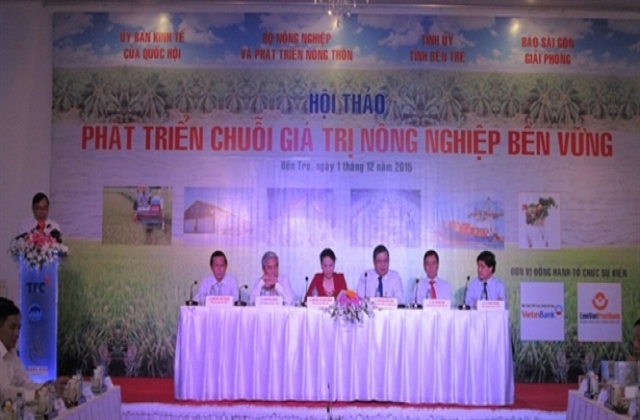 Phát triển chuỗi giá trị nông nghiệp bền vững...