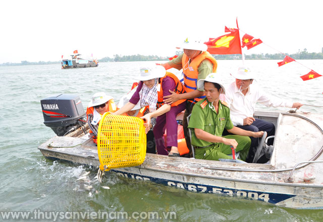Ngày Hội thả cá tại An Giang