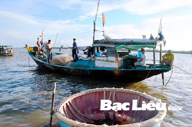 Độc đáo nghề lưới lặn ở Bạc Liêu