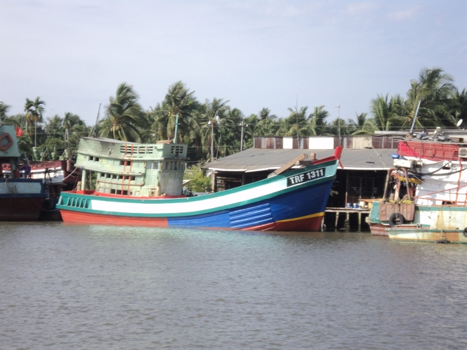 Kiên Giang: Nhiều tàu cá biển số lạ về neo đậu tại cảng