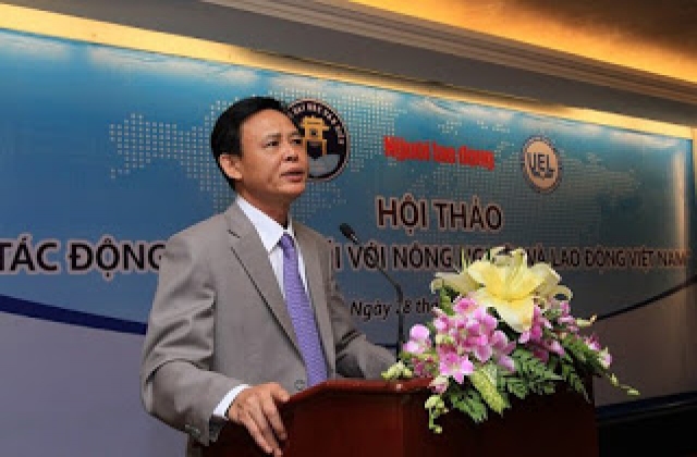 Hội thảo 'Tác động của TPP đối với nông nghiệp và lao động Việt Nam'