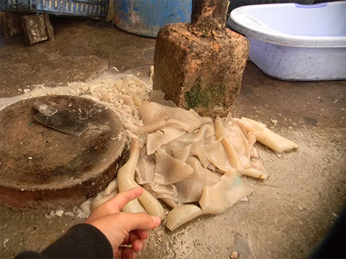 Đóng cửa lò sản xuất da heo phồng bẩn
