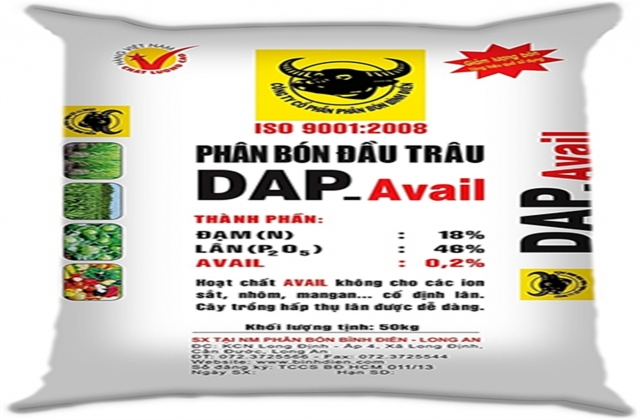 Phân DAP-Avail bón cho lúa trên đất phèn.