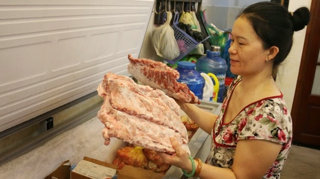 Thịt heo Mỹ, EU... nhập về nhiều