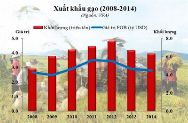 Gạo Việt,chè Việt:chật vật tồn tại ,thời gian đâu mà nghĩ tới làm thương hiệu