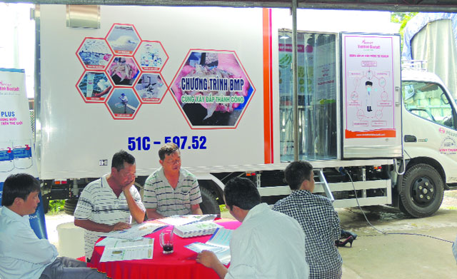 Vinhthinh Biostadt: Đưa xe xét nghiệm vào phục vụ khách hàng